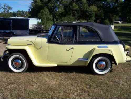 Willys Jeepster convertible (1948)