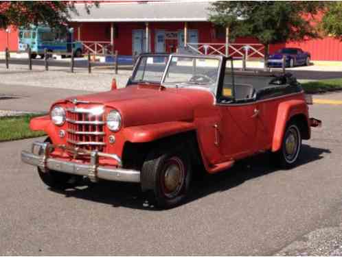 Willys jeepster (1950)