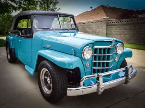 1950 Willys Jeepster Modified Street Rod Modified Street Rod