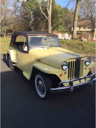 Willys jeepster overland (1949)