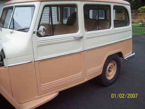 1959 Willys L6-226 4x4 station wagon