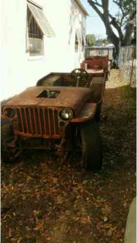 Willys military style jeep 4 wd (1941)