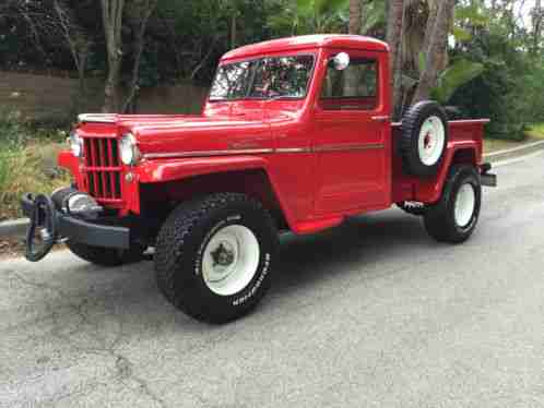 Willys Pick up, Truck, Off road, (1957)