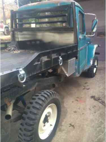 1961 Willys Pickup Flat bed