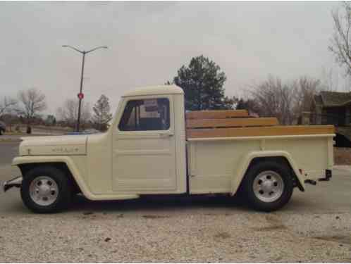 Willys pu hotrod/ streetrod (1962)