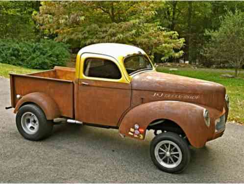 1941 Willys Straight Axle Gasser pick-up Street Rod!