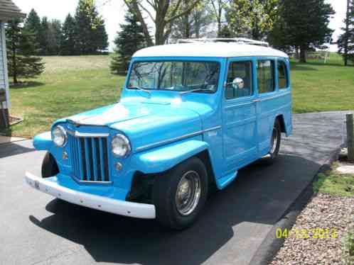 Willys Wagon 1953, 53 Pro Street , Amature build, but shows well, 350